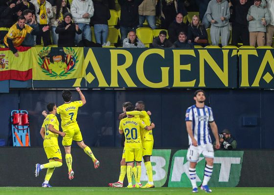 Villarreal 3-1 Real Sociedad: El 'submarino' no afloja pese a tener la Champions en el bolsillo