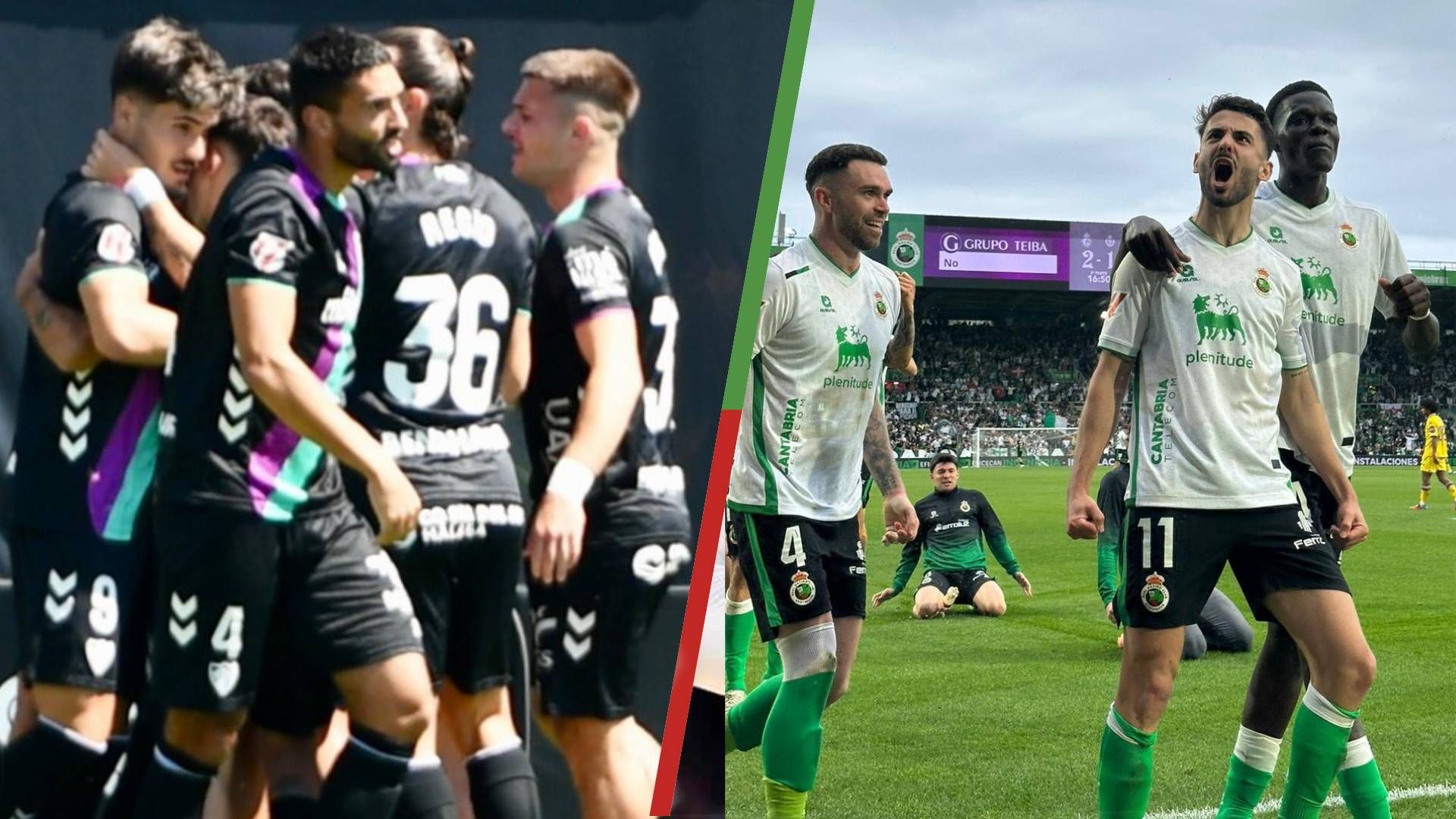 Así queda la clasificación de LaLiga Hypermotion tras las victorias de Málaga, Racing de Santander y Las Palmas en la jornada 40 de Segunda División