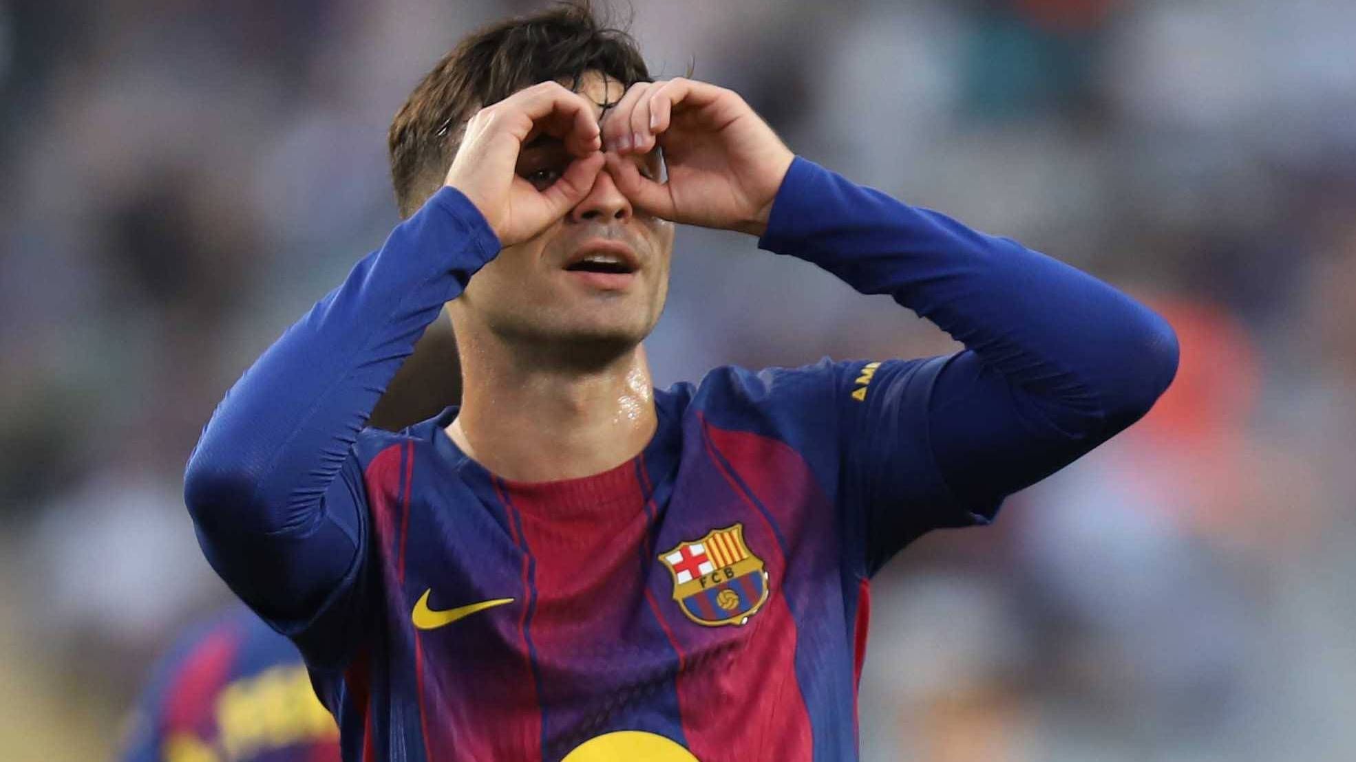 Pedri se exige todavía más: "Tengo que marcar más goles, que tengo que probar el tiro a puerta, que debo llegar al área"