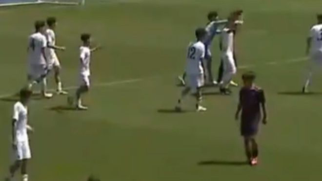 Bochornoso espectáculo en el Real Madrid-Celta