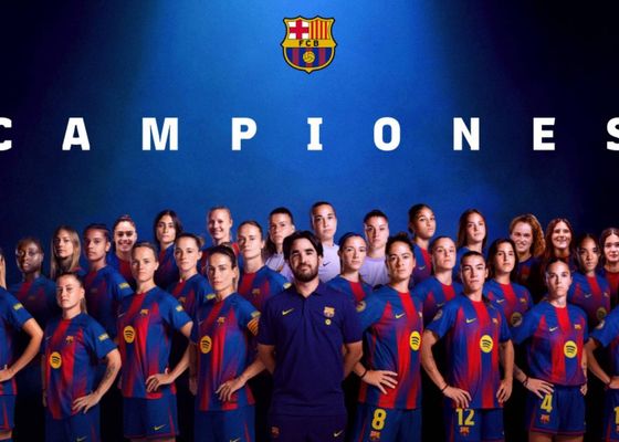 El Barcelona de Pere Romeu se proclama campeón de la Liga F tras derrotar al Espanyol