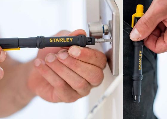 Máxima precisión en tu hogar con este fantástico pack de destornilladores Stanley