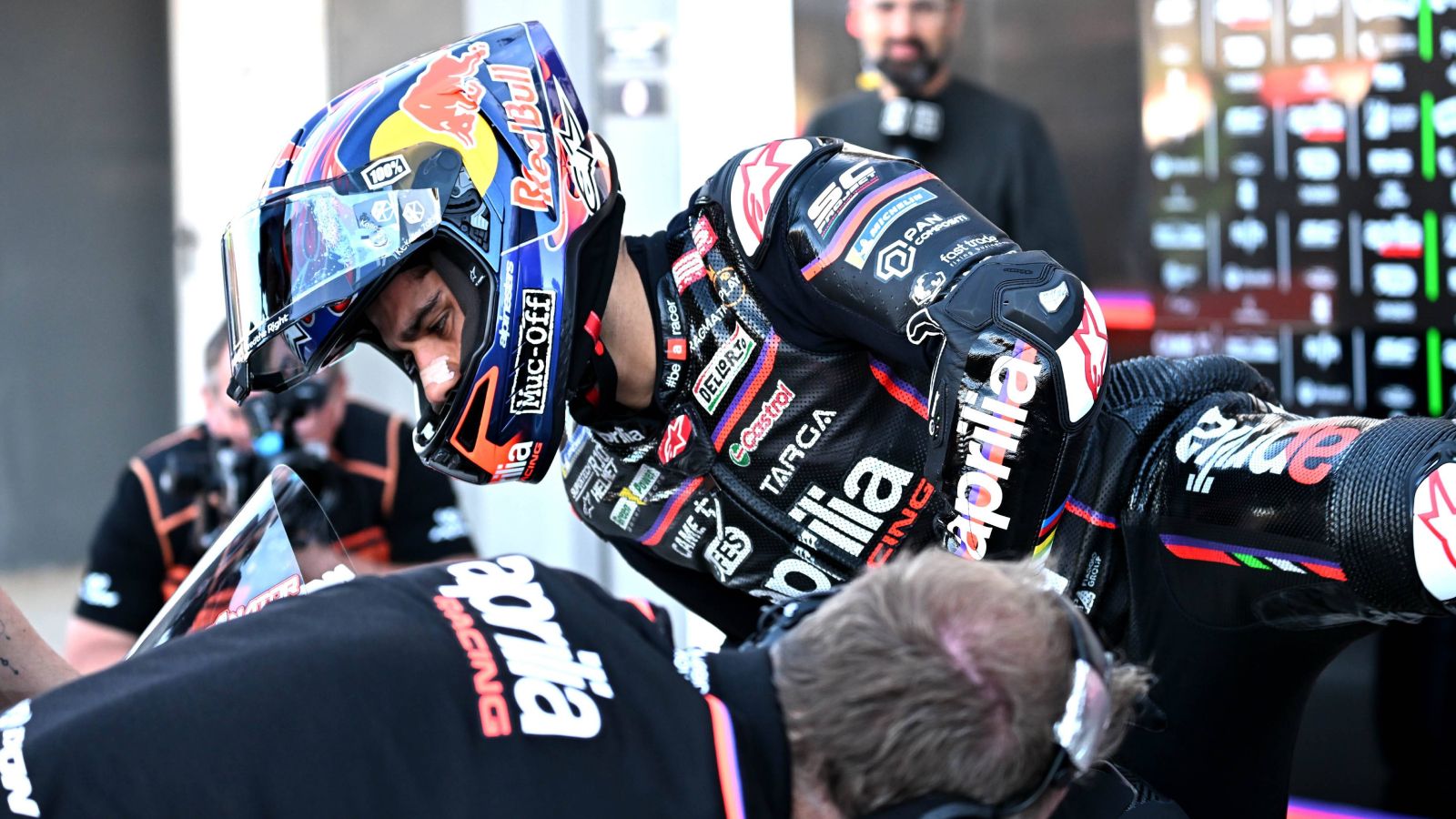 Jorge Martín planificó su último abandono con Aprilia en Cheste