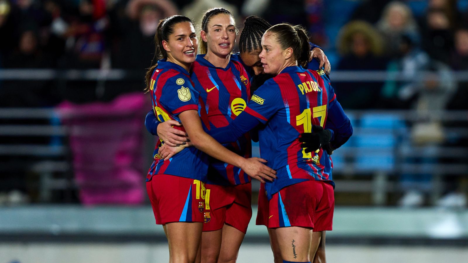 El Barça destroza al Real Madrid y se clasifica para las semifinales de la Copa de la Reina