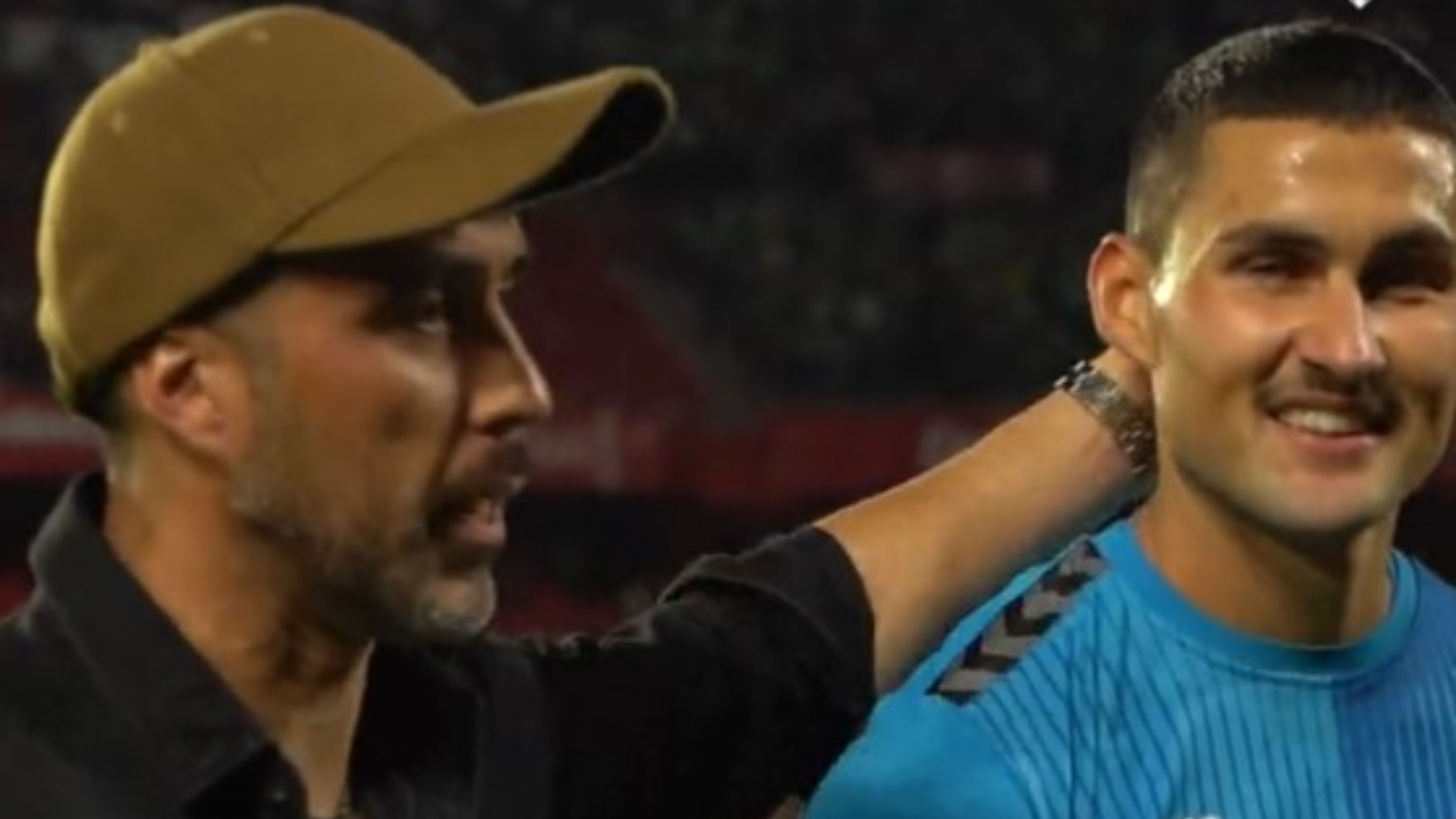Los consejos de Bravo a Fran Vieites en su día más especial: "Iba a decir un 'taco' pero..."