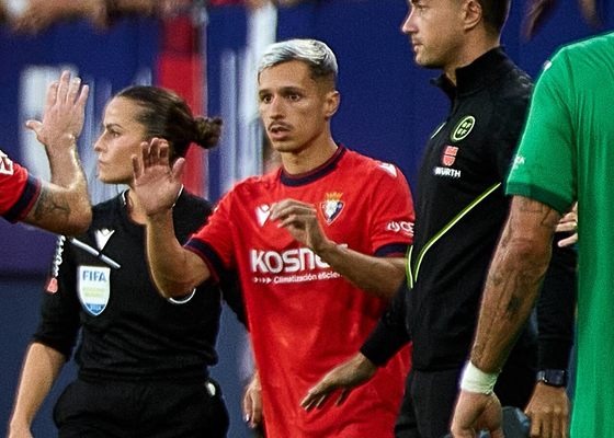 "Bryan Zaragoza no pega en Osasuna"
