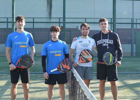 Comienza la competición de Pádel