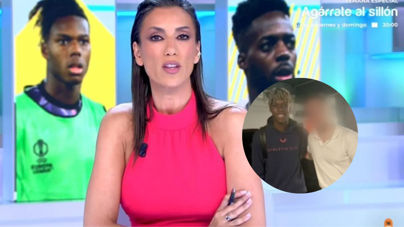 La presunta víctima de Nico e Iñaki Williams habla y Patricia Pardo sentencia