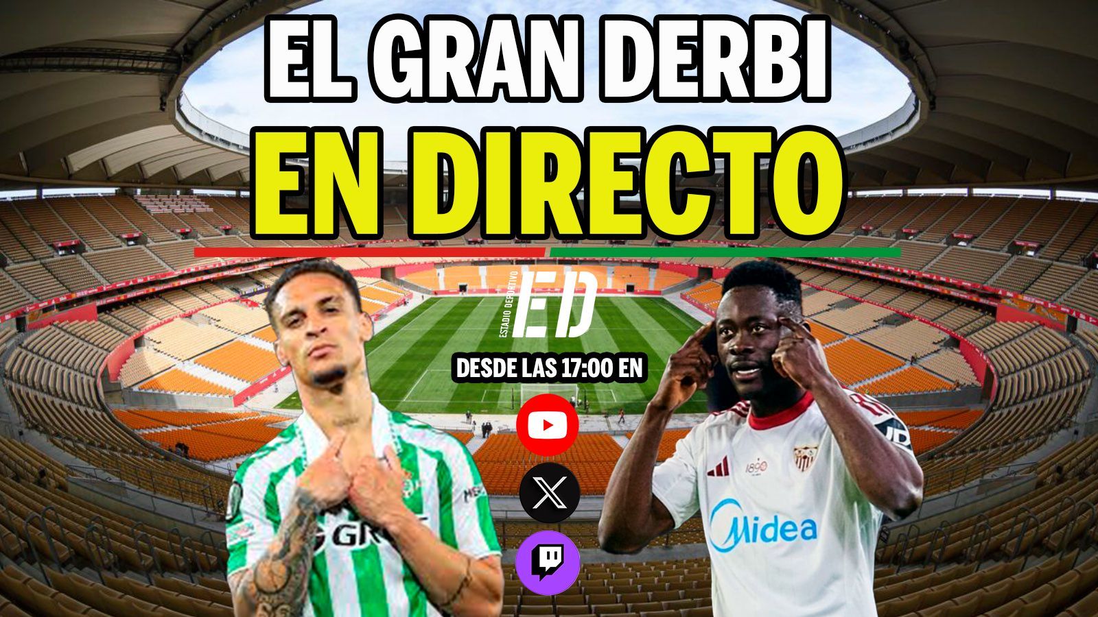 Betis - Sevilla, así hemos contado la previa de El Gran Derbi sevillano de LaLiga