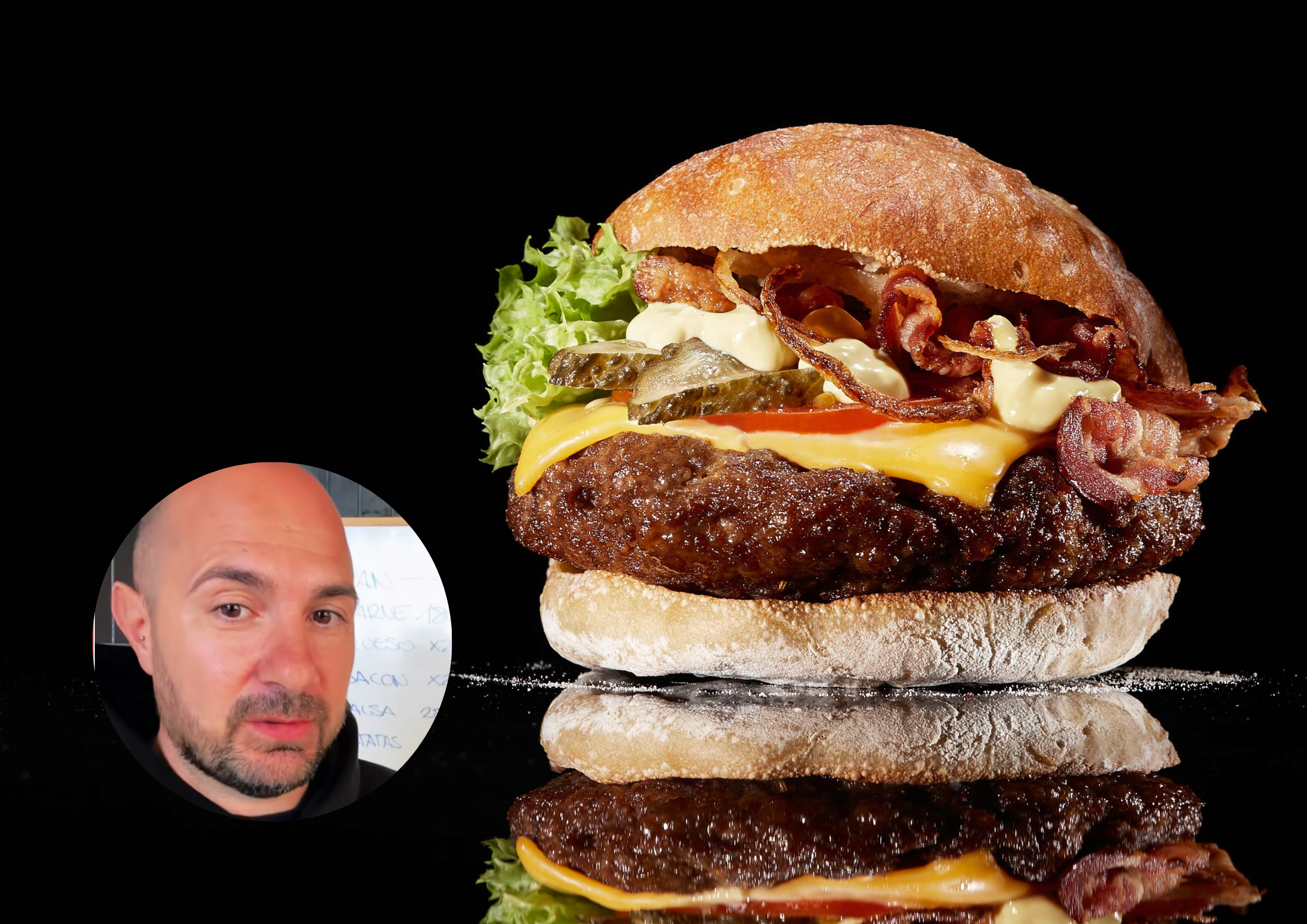 Pedro Francés, empresario, desglosa el precio de las hamburguesas para que no ''te tomen el pelo''