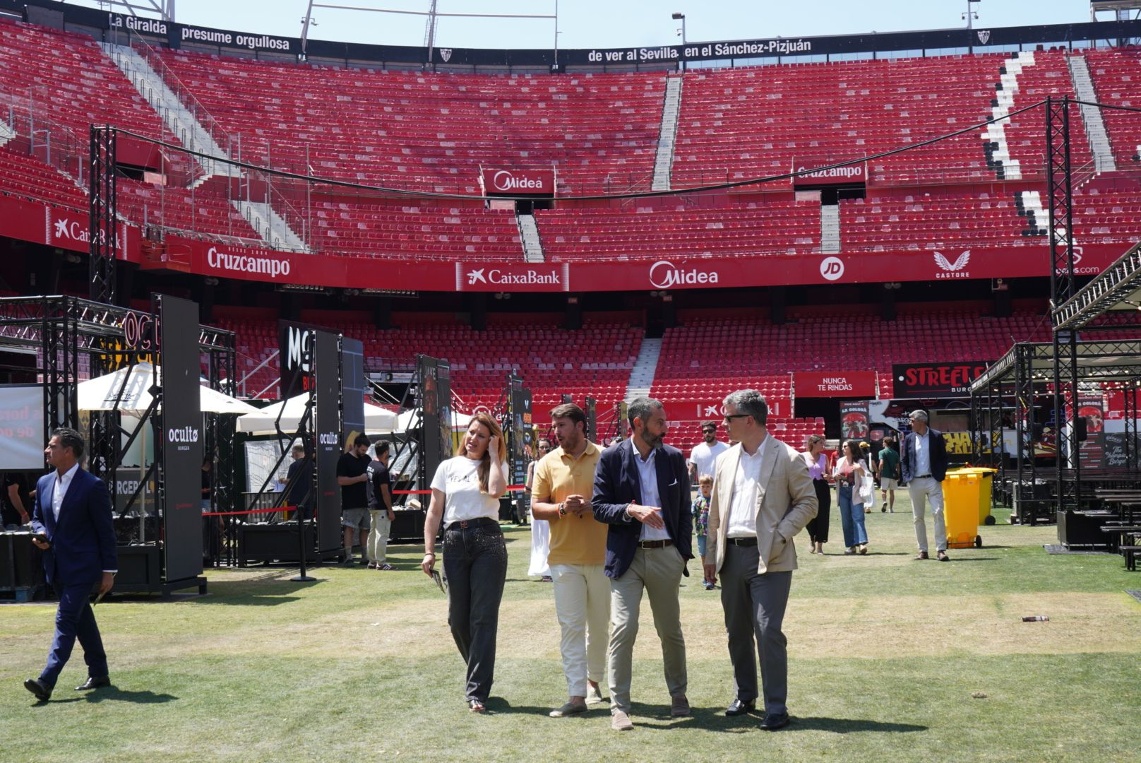 El Sevilla ingresará más de un millón de euros por acoger eventos como ‘The Champions Burger’