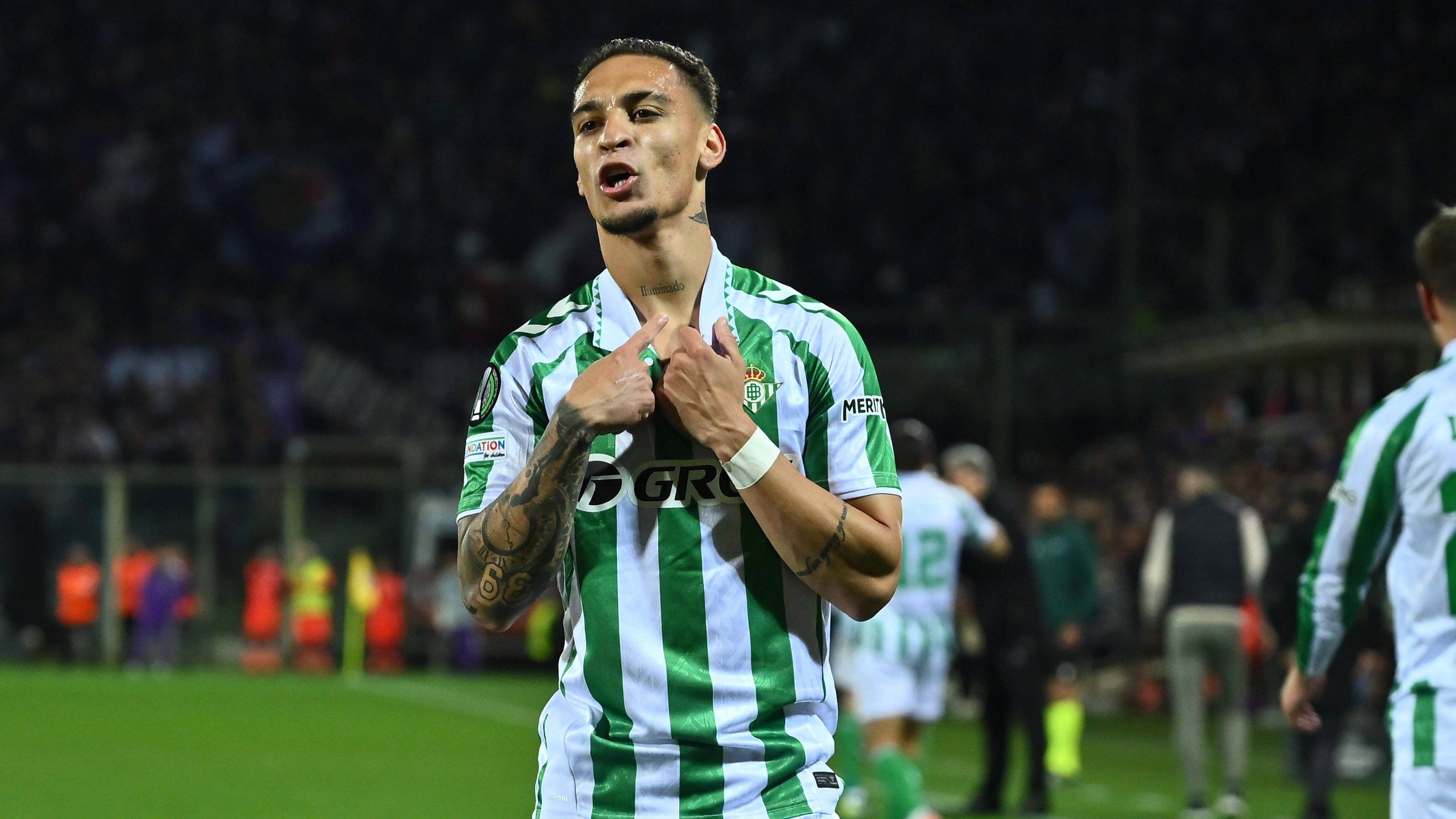 Antony, emocionado: "Es un sueño para mí estar en una final con el Betis"