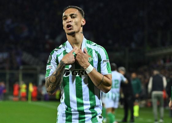 Antony, emocionado: "Es un sueño para mí estar en una final con el Betis"