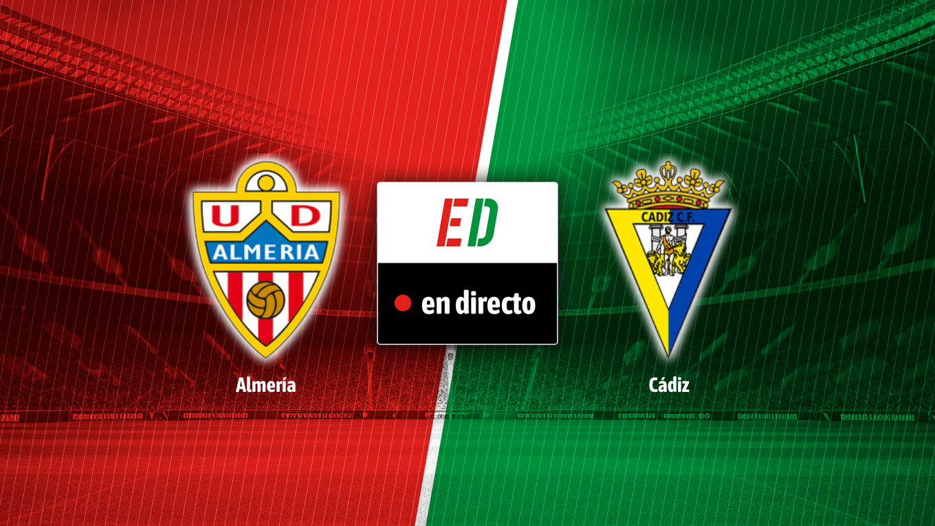 Almería - Cádiz: resultado, resumen y goles del partido de la jornada 14 de LaLiga Hypermotion
