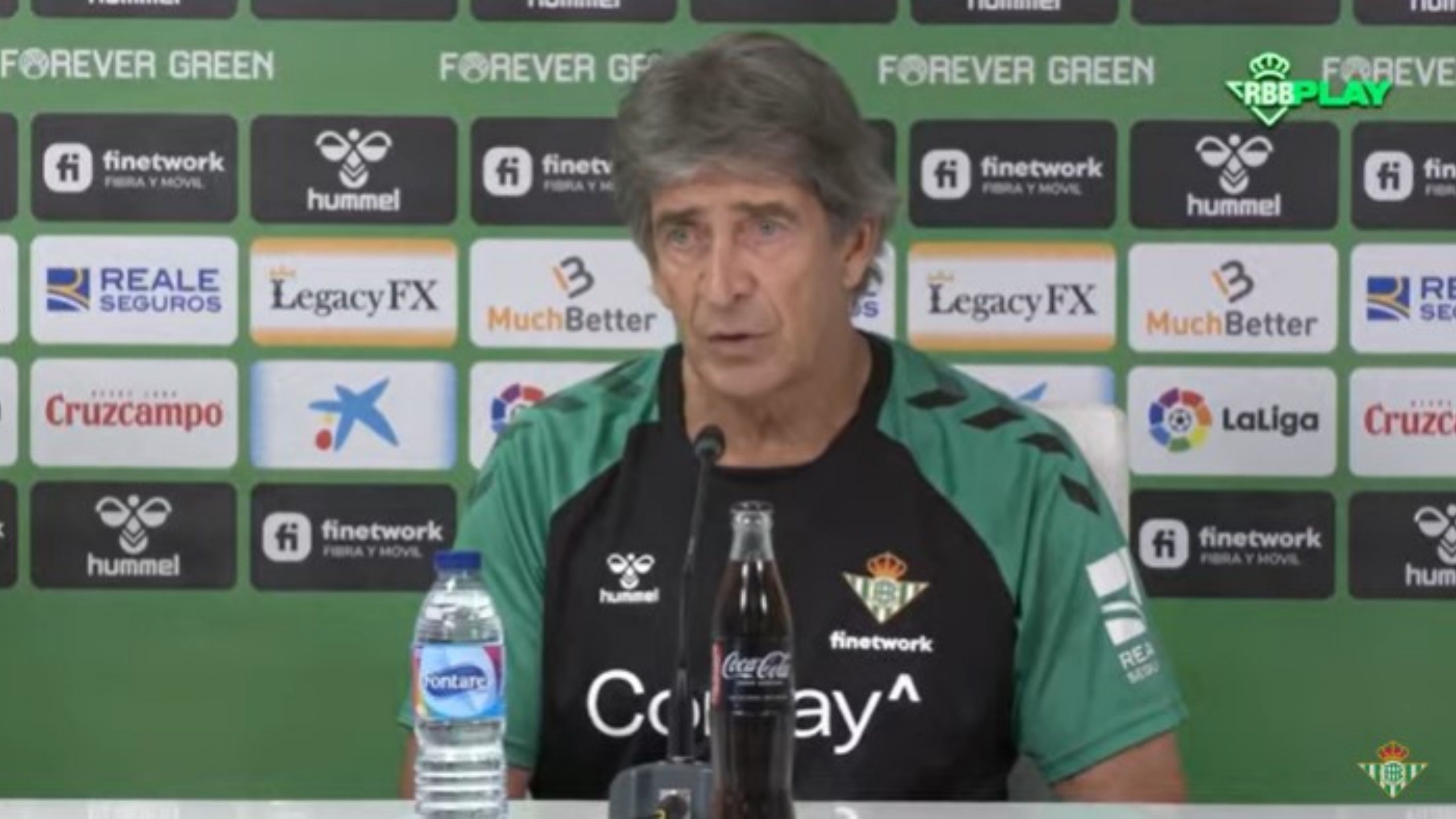 Pellegrini, la suplencia de Canales, su defensa de los árbitros y la comida de Feria