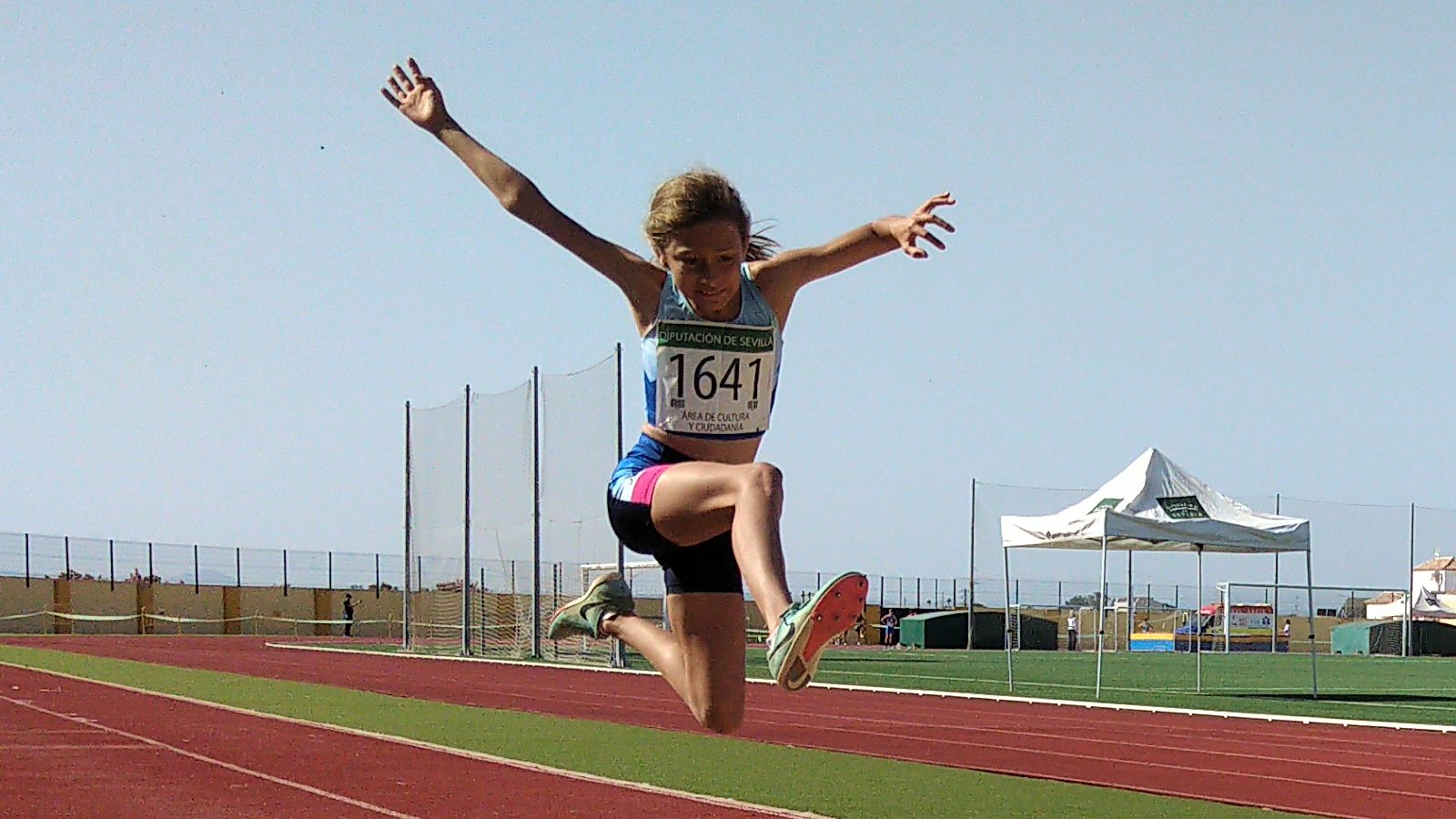 Carmona se prepara para una gran jornada de atletismo