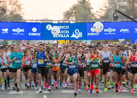 Un Maratón de Sevilla de récord