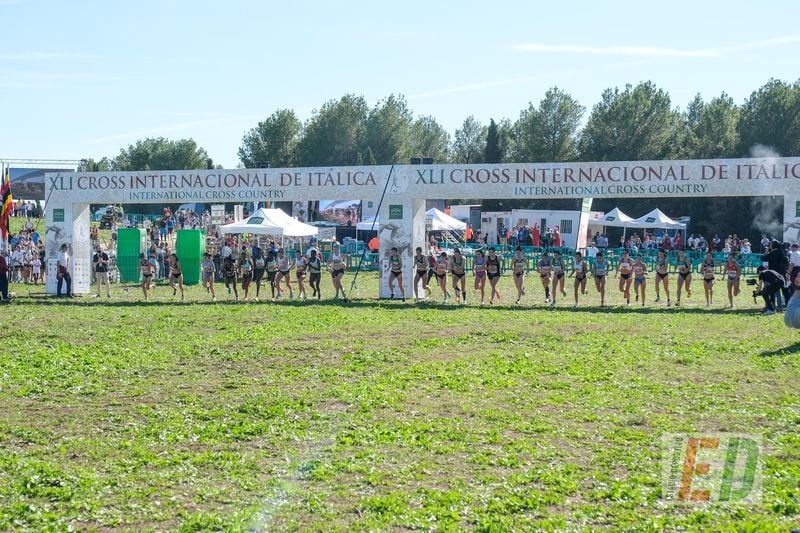 Esta es la lista oficial de corredores para el Cross Internacional de Itálica 