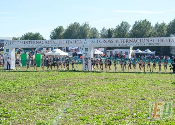 Esta es la lista oficial de corredores para el Cross Internacional de Itálica
