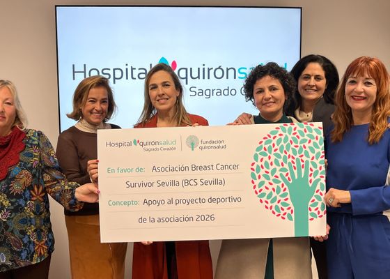 El Hospital Quirónsalud Sagrado Corazón respalda el programa deportivo de BCS Sevilla para mujeres supervivientes de cáncer de mama