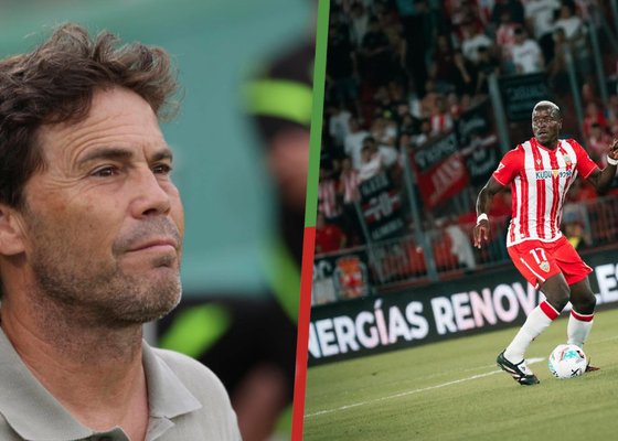 Máxima tensión en el Almería con Dion Lopy y Rubi como protagonistas 