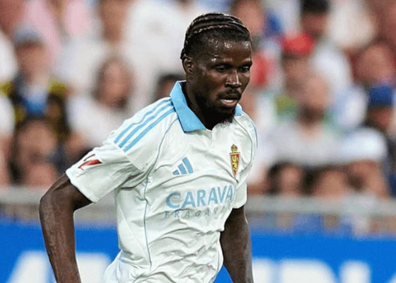 Paul Akouokou ya no tiene el hueco asegurado en el Real Zaragoza 