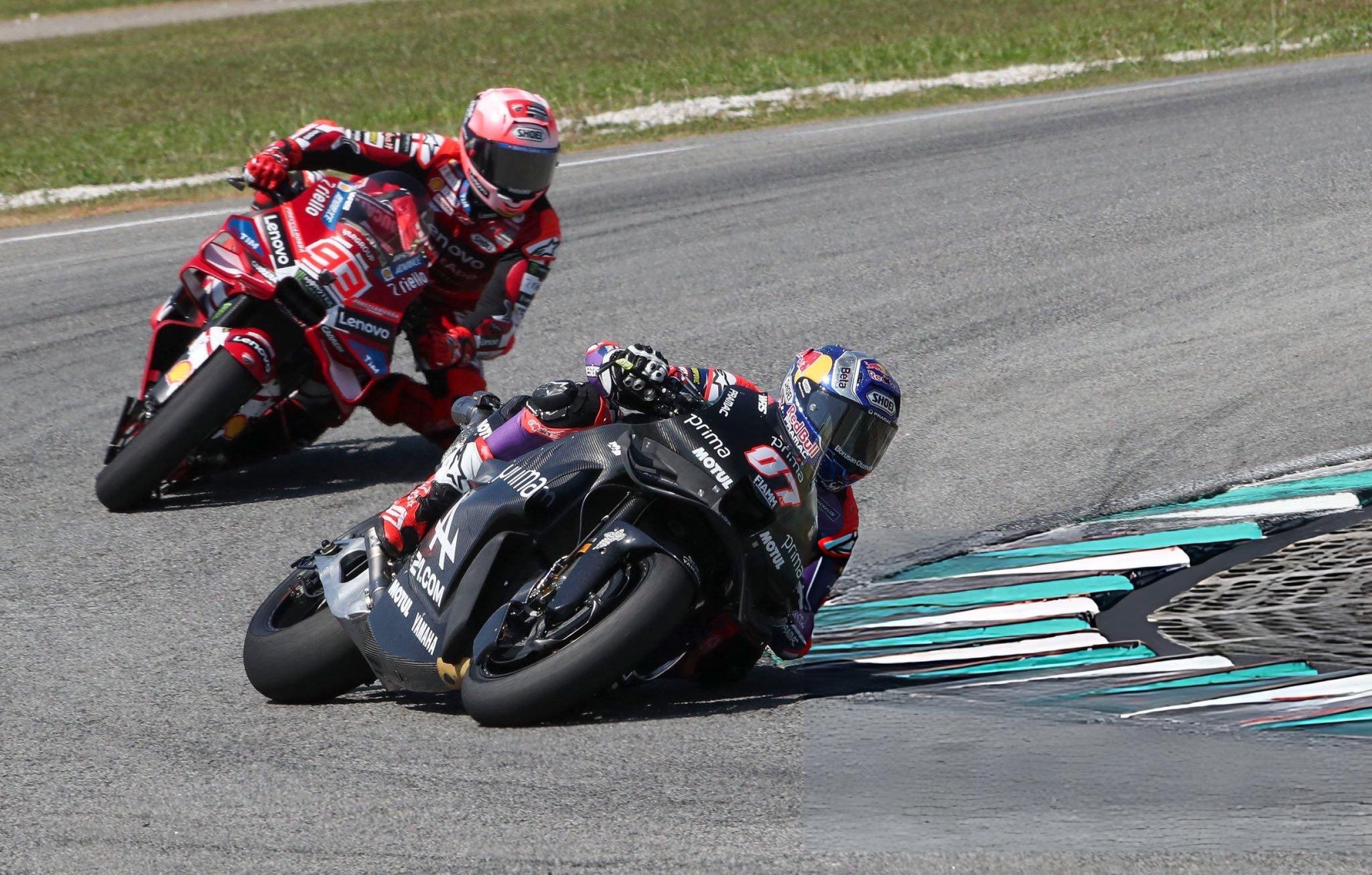 Marc Márquez marca territorio en el primer día de pruebas en Malasia