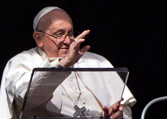 La primera reaparición del papa Francisco tras su estado en el hospital