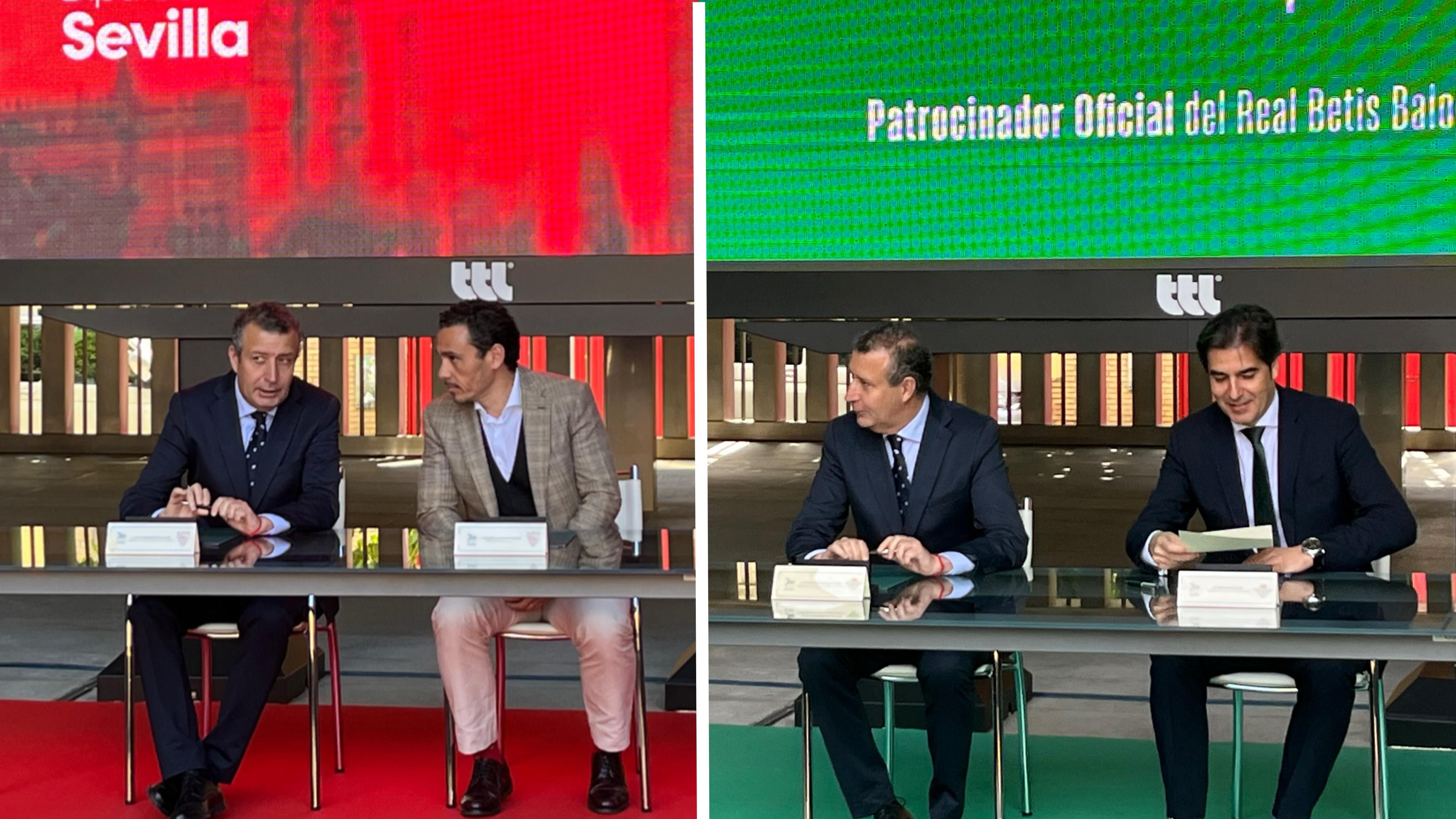 Sevilla y Betis sellan un acuerdo con un denominador común: la Diputación de Sevilla