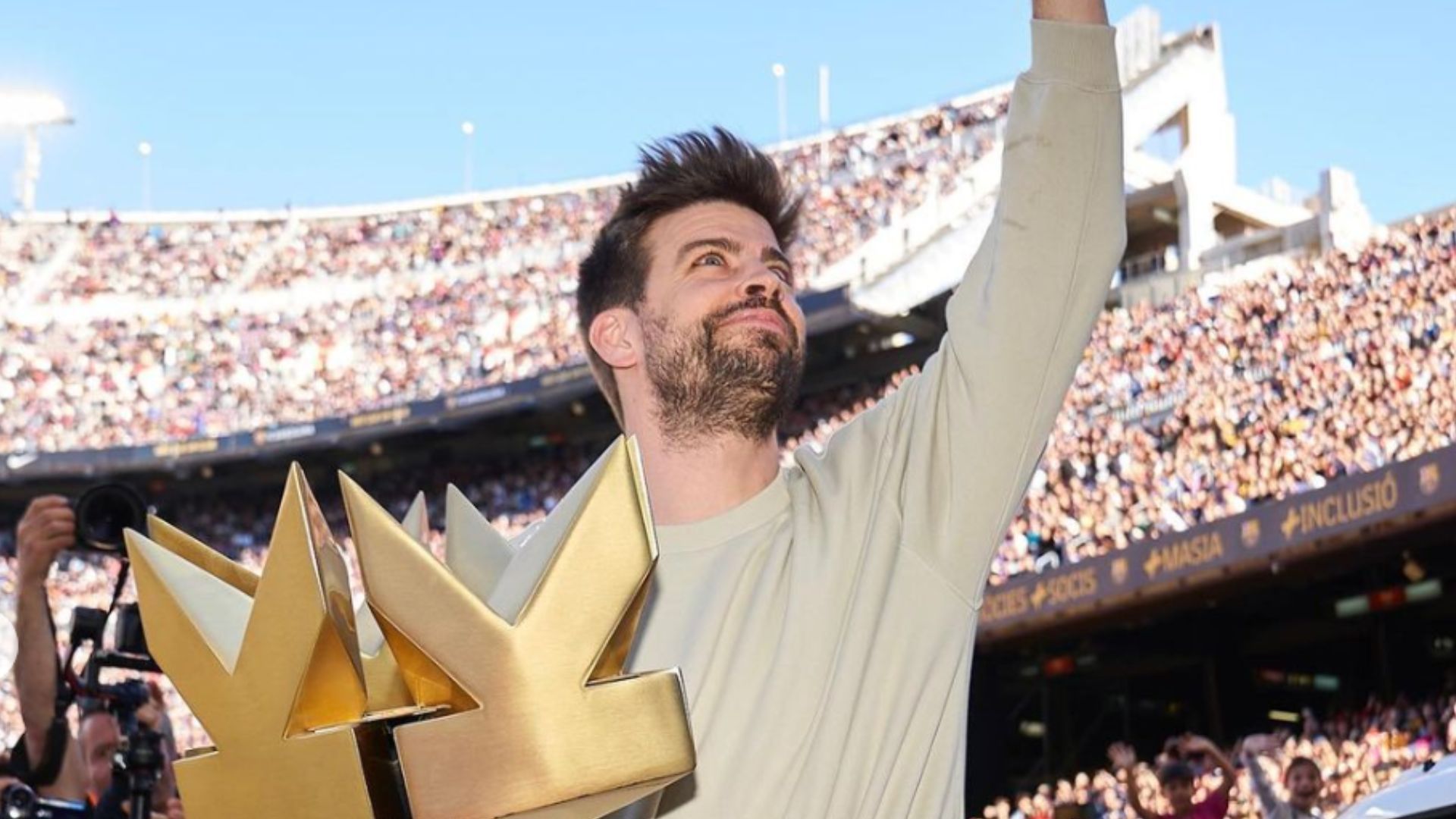 Piqué contraprograma la final de la Copa del Rey