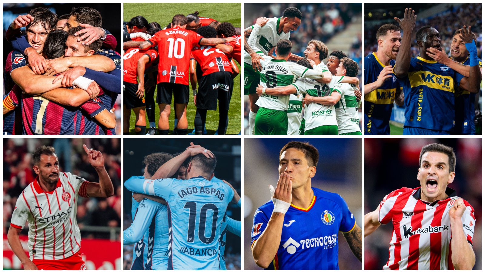 Los partidos en la jornada 37 de LaLiga | Permanencia para Sevilla, Alavés, Valencia y Espanyol, mientras que el Girona cae al descenso