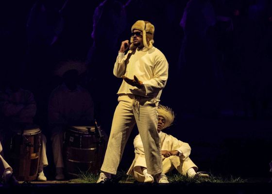 El Betis, presente en el último concierto de Bad Bunny en Puerto Rico