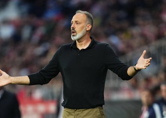 Pellegrino Matarazzo esquiva posicionarse en la decisión sobre Caleta-Car: "No es el momento de hablar del futuro"