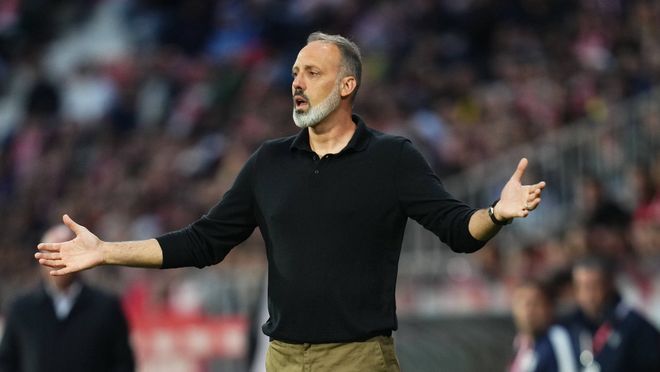 Pellegrino Matarazzo esquiva posicionarse en la decisión sobre Caleta-Car: "No es el momento de hablar del futuro"