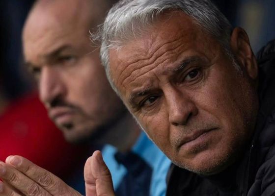 La afición del Málaga pide la destitución de Pellicer tras la mala racha de resultados