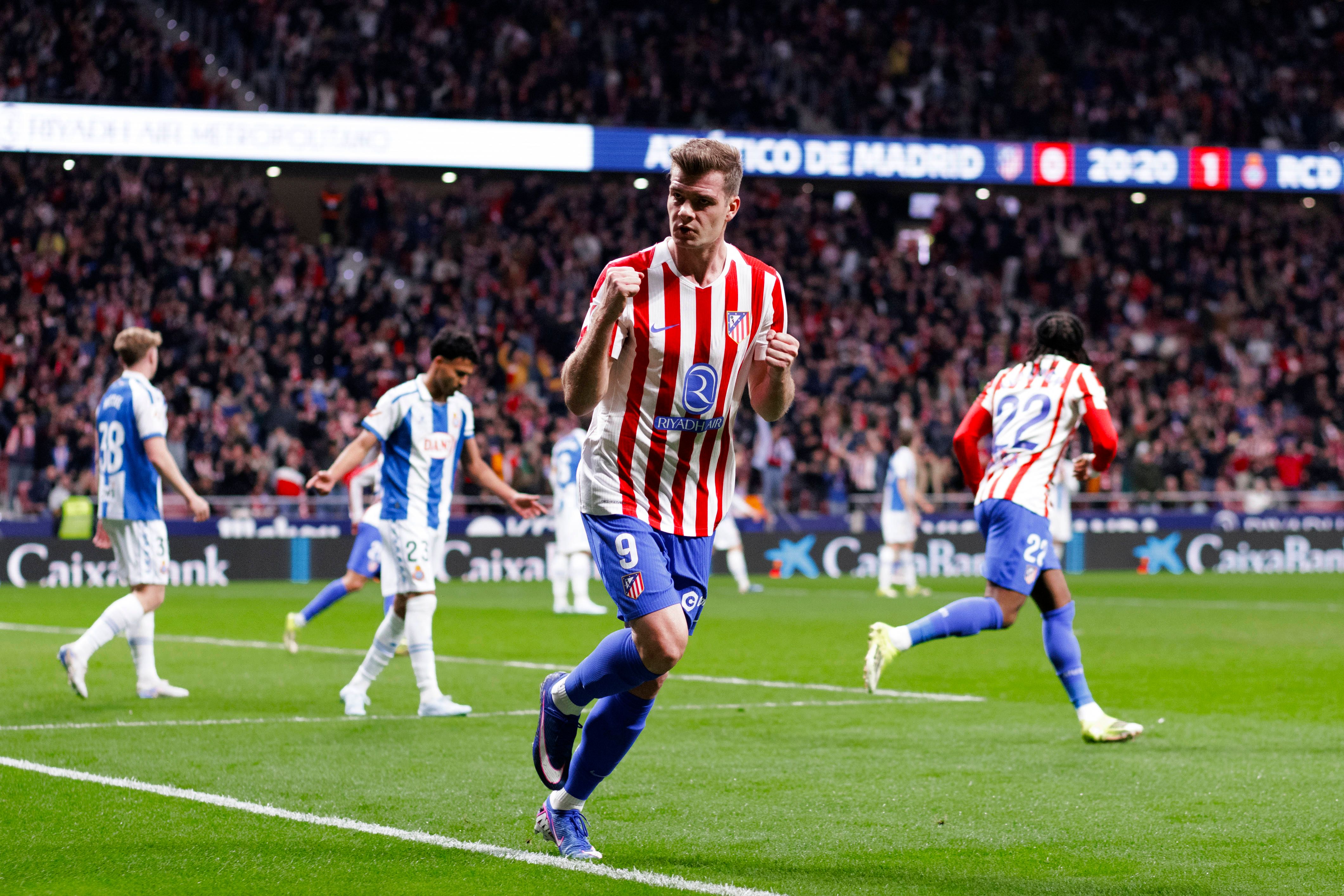 Atlético de Madrid 4-2 Espanyol: Golpe encima de la mesa de Sorloth que mantiene la crisis perica