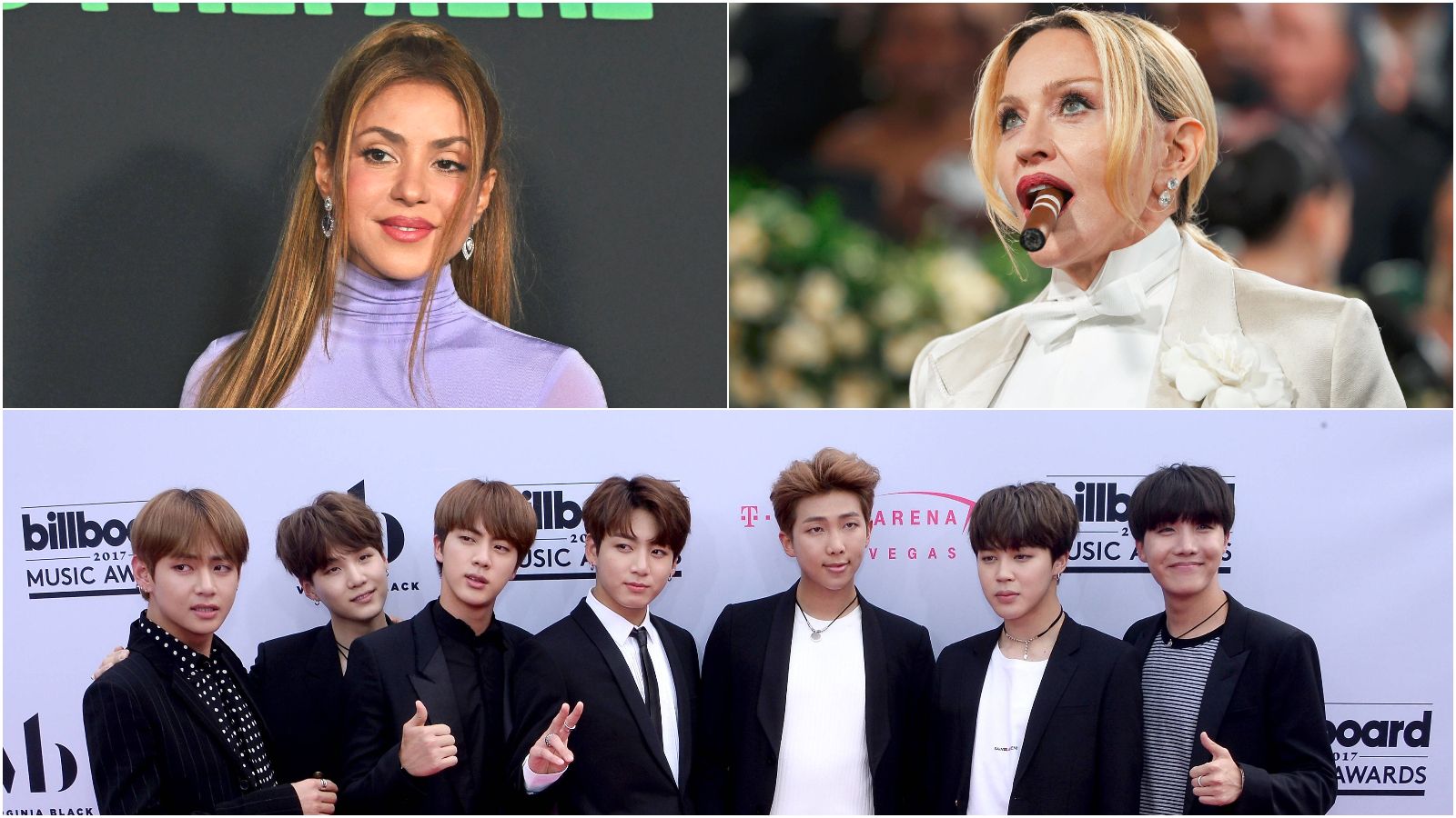 Shakira, Madonna y el grupo BTS pondrán la música en la final del Mundial