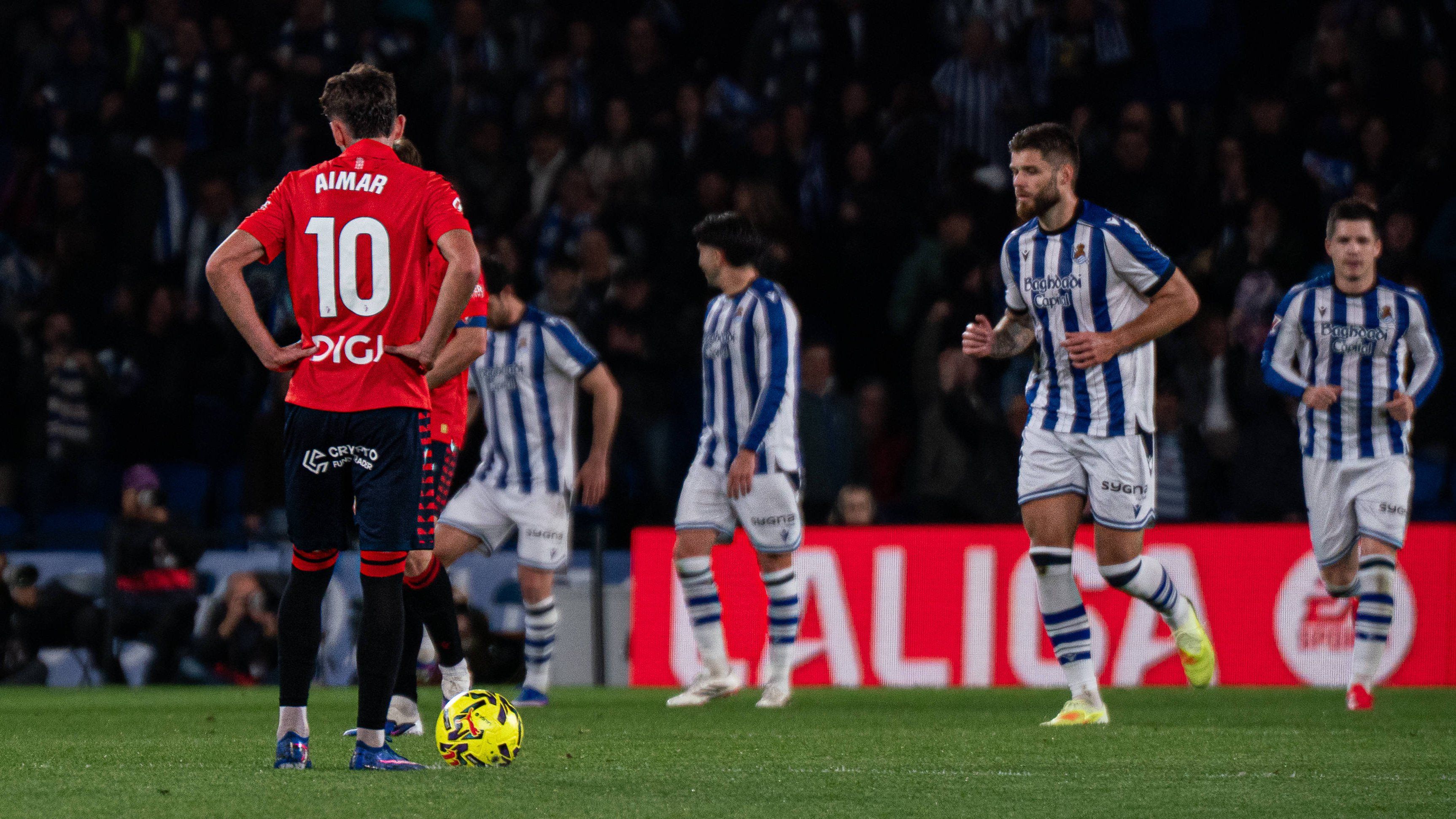 La Real Sociedad, beneficiada ante Osasuna según los árbitros: "Debió ser corregida"