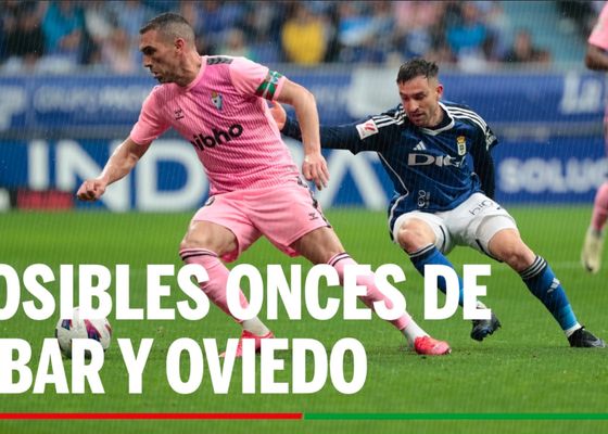 Alineaciones SD Eibar - Real Oviedo: Alineación de Eibar y Oviedo en el partido de hoy de del playoff ascenso a Primera