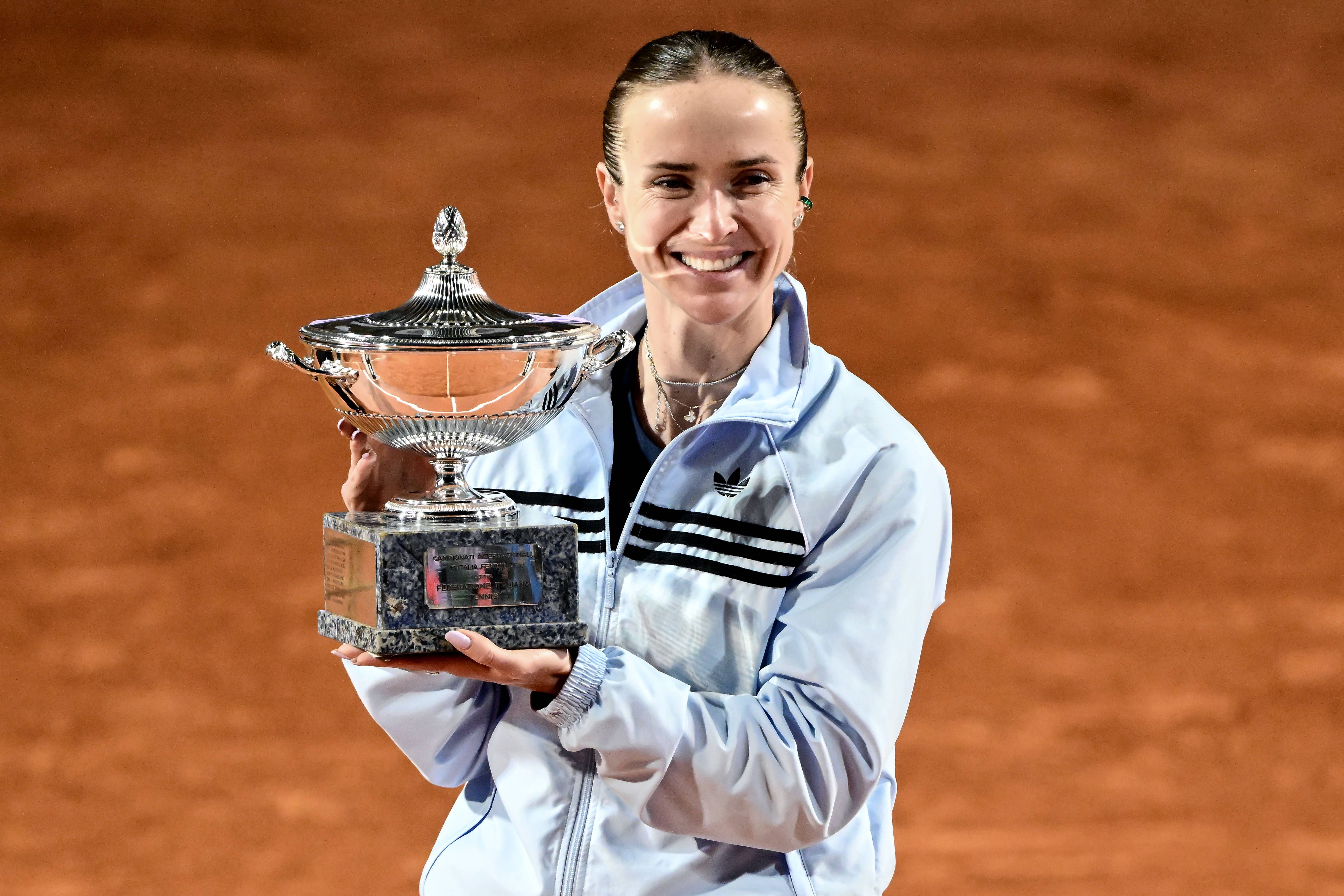 Svitolina completa su hazaña en el Roma Open