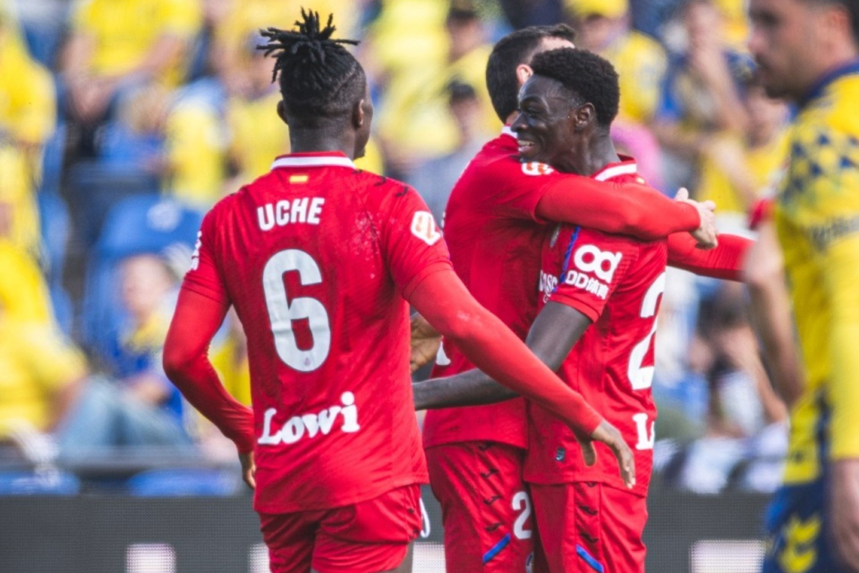 Las Palmas 1-2 Getafe: Soria y Mayoral reviven a Bordalás en la isla