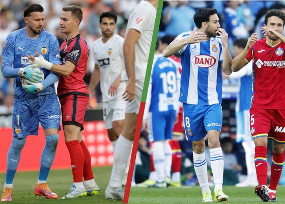 Europa, al rojo vivo: Getafe, Rayo, Valencia, Espanyol y Real Sociedad pelean por la séptima plaza en la última jornada de LaLiga