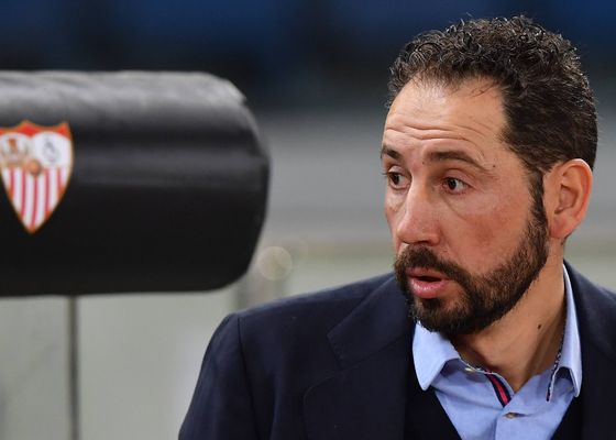 Machín: "El Sevilla, en los últimos tiempos, ha mirado más para abajo que para arriba"
