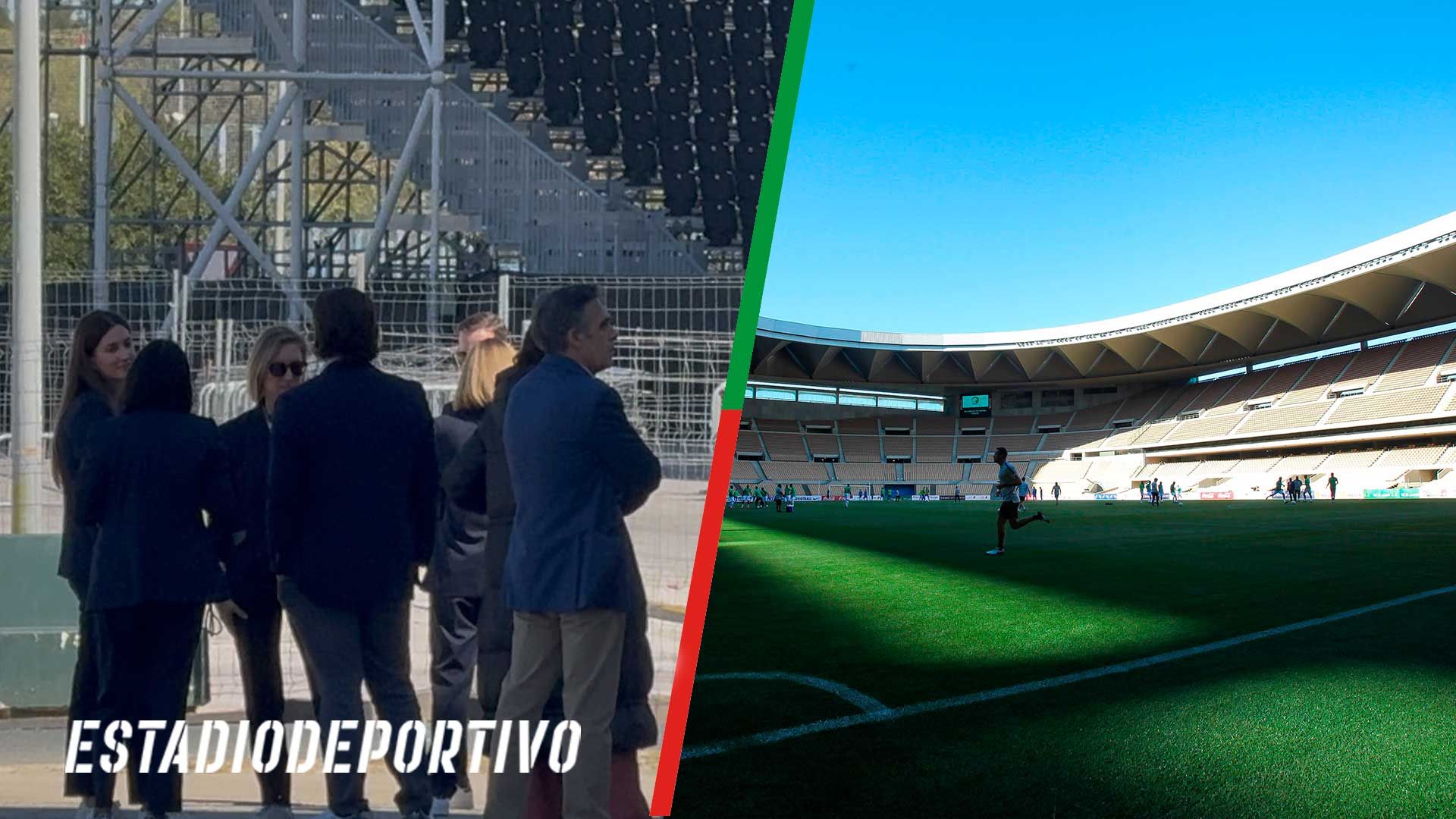 La FIFA inspecciona La Cartuja con el Mundial a la vista