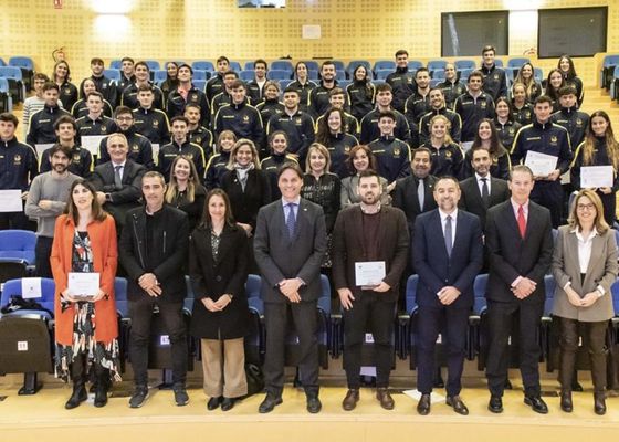 La UPO reconoce a sus deportistas y a Diputación en la II Gala de los Premios del Deporte 