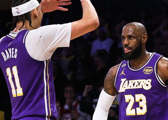 Los Lakers bailan al ritmo de LeBron James antes de irse al parón en la NBA