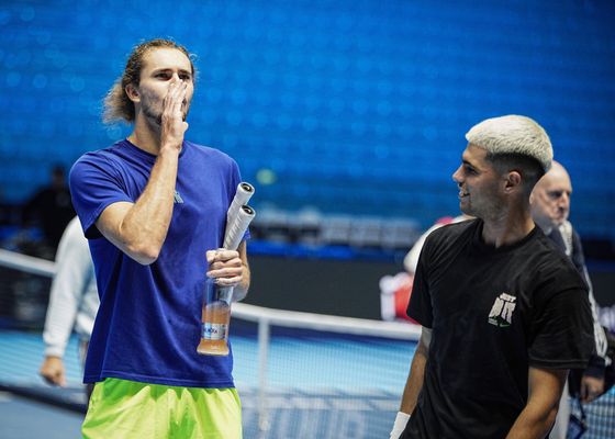 El 'feo' de Zverev a Carlos Alcaraz antes de las ATP Finals