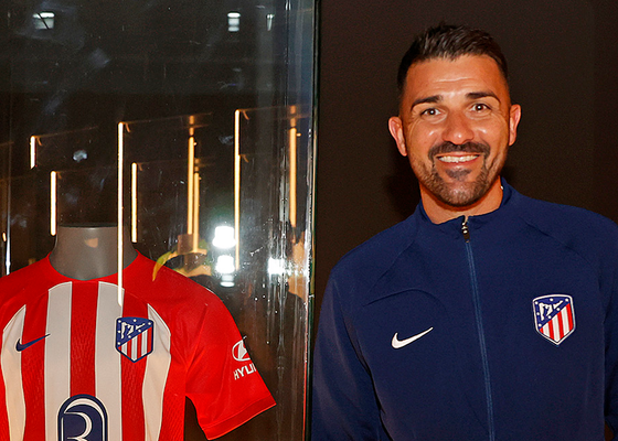 David Villa saca pecho con el momento del Atlético de Madrid: "Uno de los mejores de la historia del club"
