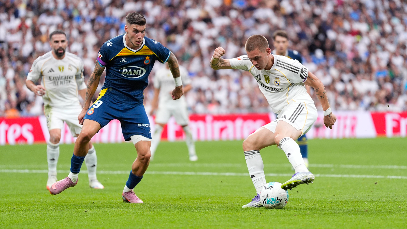 Espanyol - Real Madrid: alineaciones confirmadas y como ver hoy en tv y online el partido de la LaLiga EA Sports