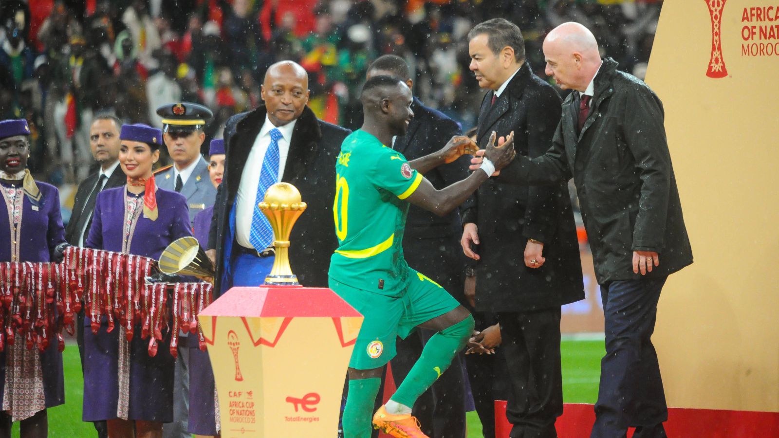 La CAF responde tras quitar la Copa África a Senegal: "Respetaremos lo que diga el TAS"